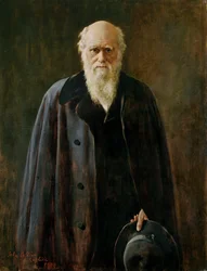 Ritratto di Charles Darwin (1809-1882), 1883